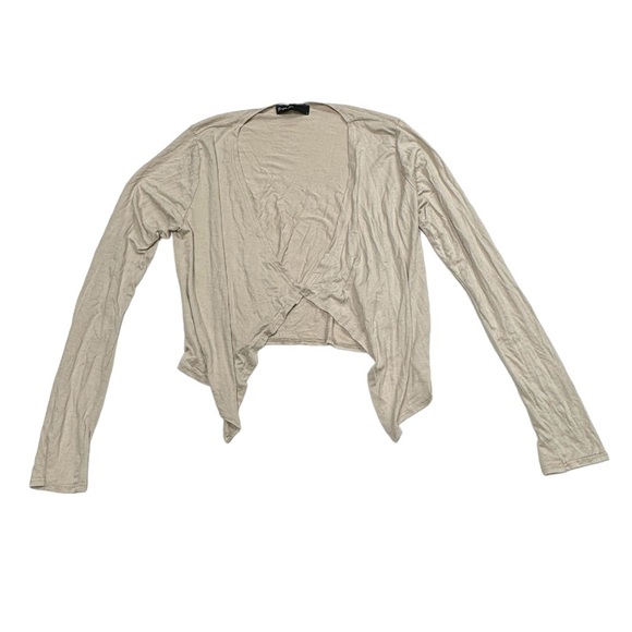 Brit & Bri size medium tan colored light feeling cardigan in great condition! - Picture 1 of 11